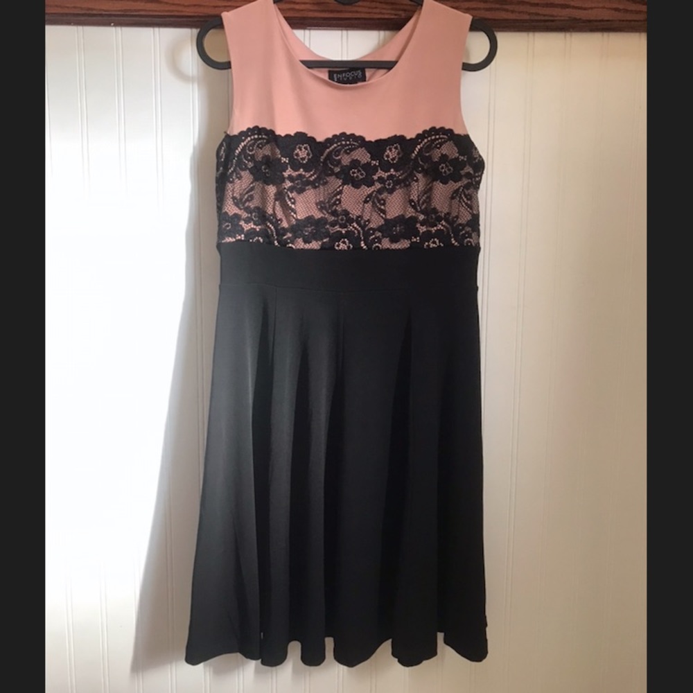 Knee length sleeveless dress